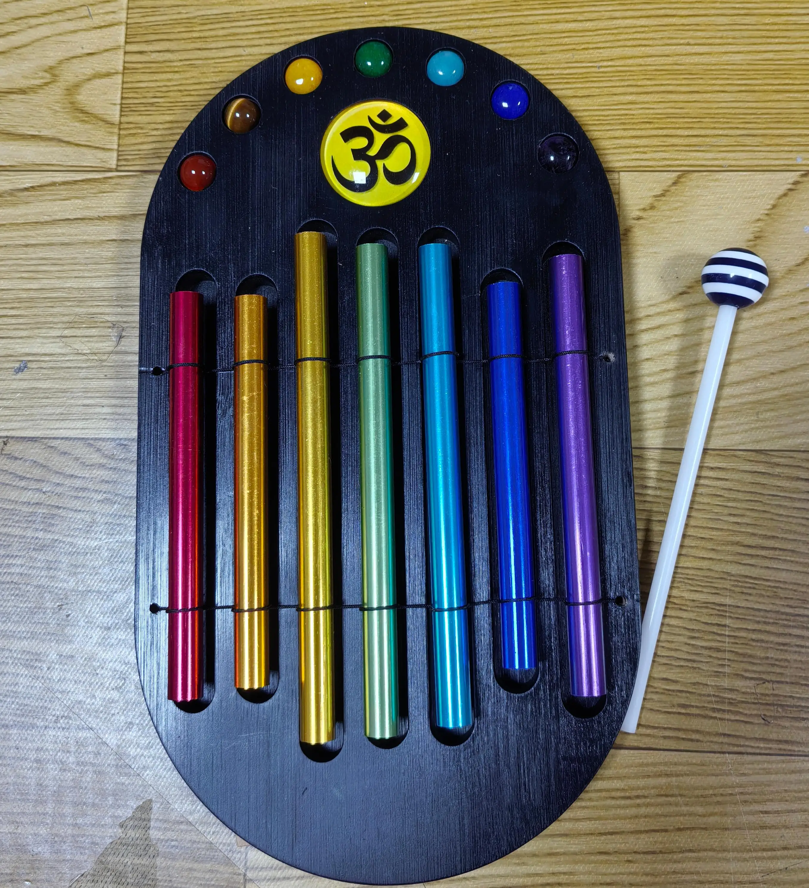 Chakra Color Chimes, Chakra Energy Meditation Bar Chimes, Xenergy Chimes