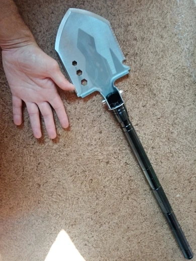 Attachment image review on Androf 8 in 1 Folding Shovel