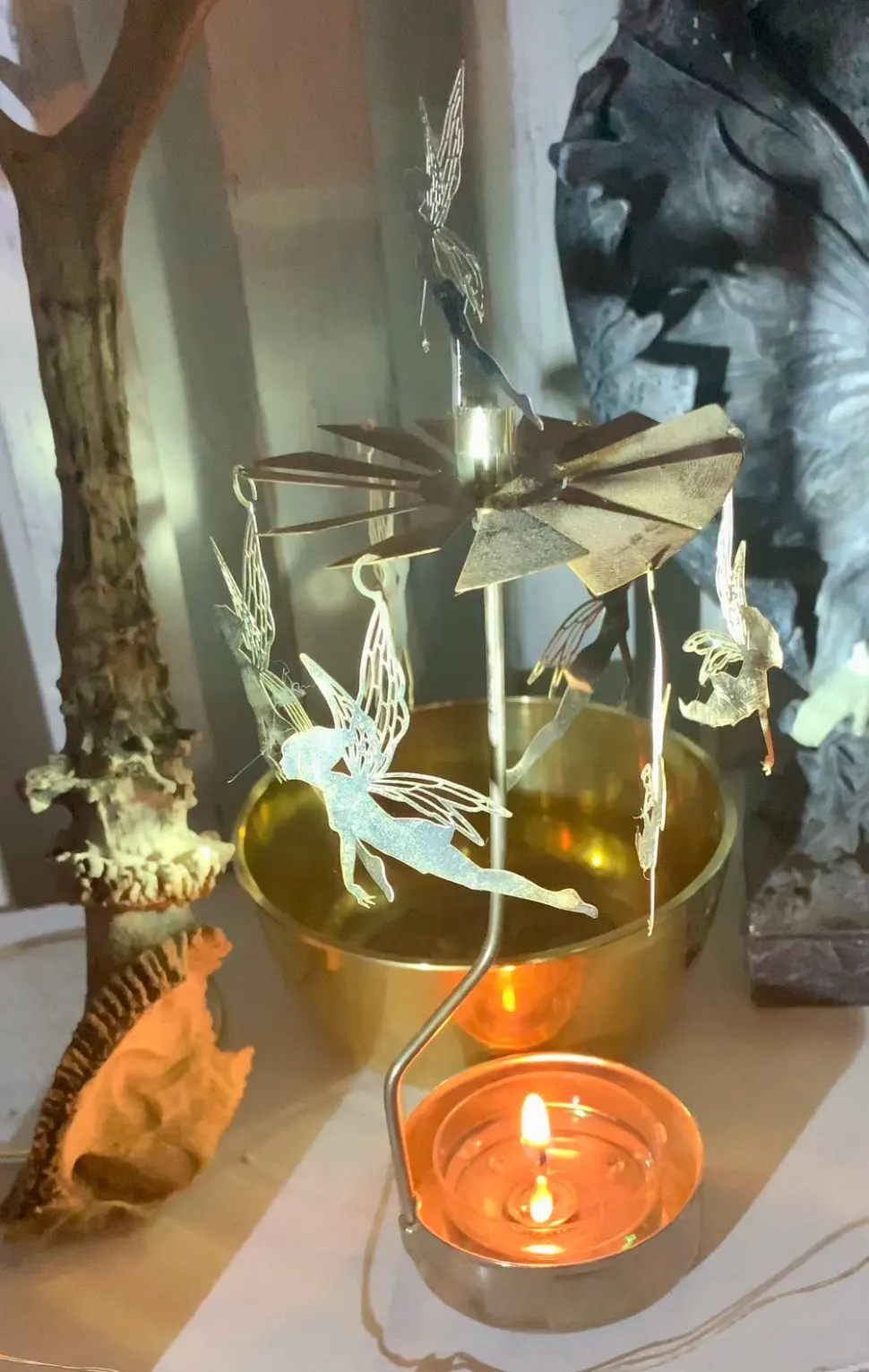 Metal Hot Rotating Candle Holder photo review