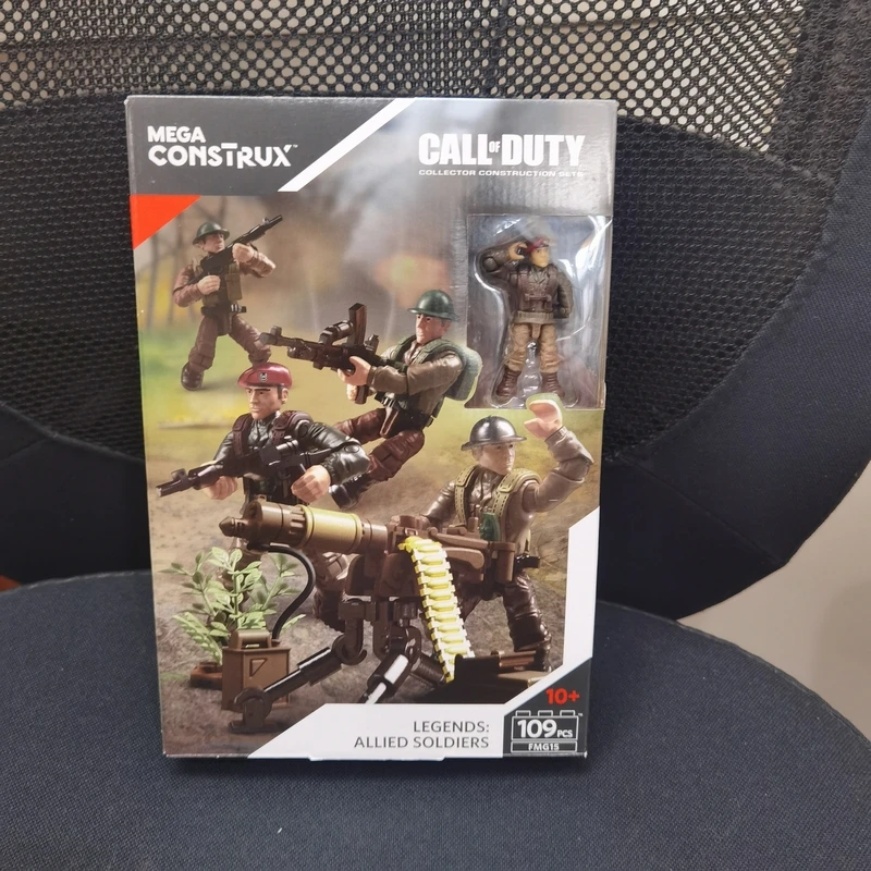 

MEGA CONSTRUX Call of Duty COD Legends British Allied Soldiers FMG15 NEW RARE