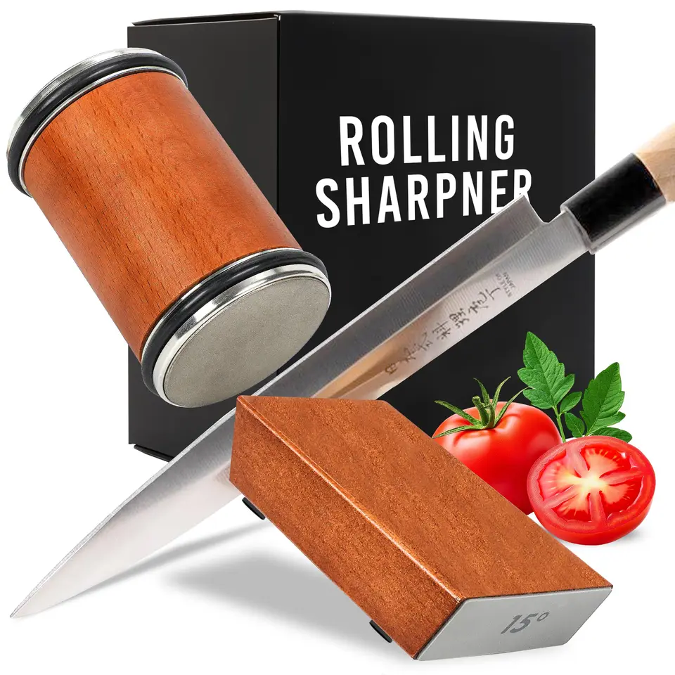 Diamond Rolling Knife Sharpener for Effortless Sharpening