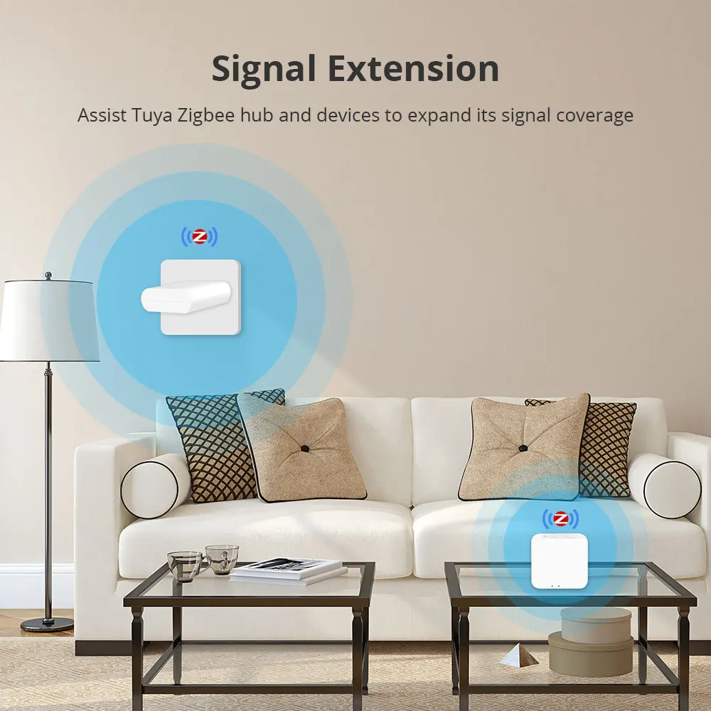 Zigbee 무선 USB 신호 증폭기, 투야 지그비 허브와 작동, 스마트 라이프 앱 제어, USB 지그비 리피터, 지그비 신호 확장