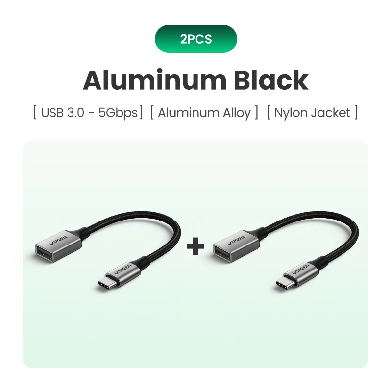 Metal Black-2PCS