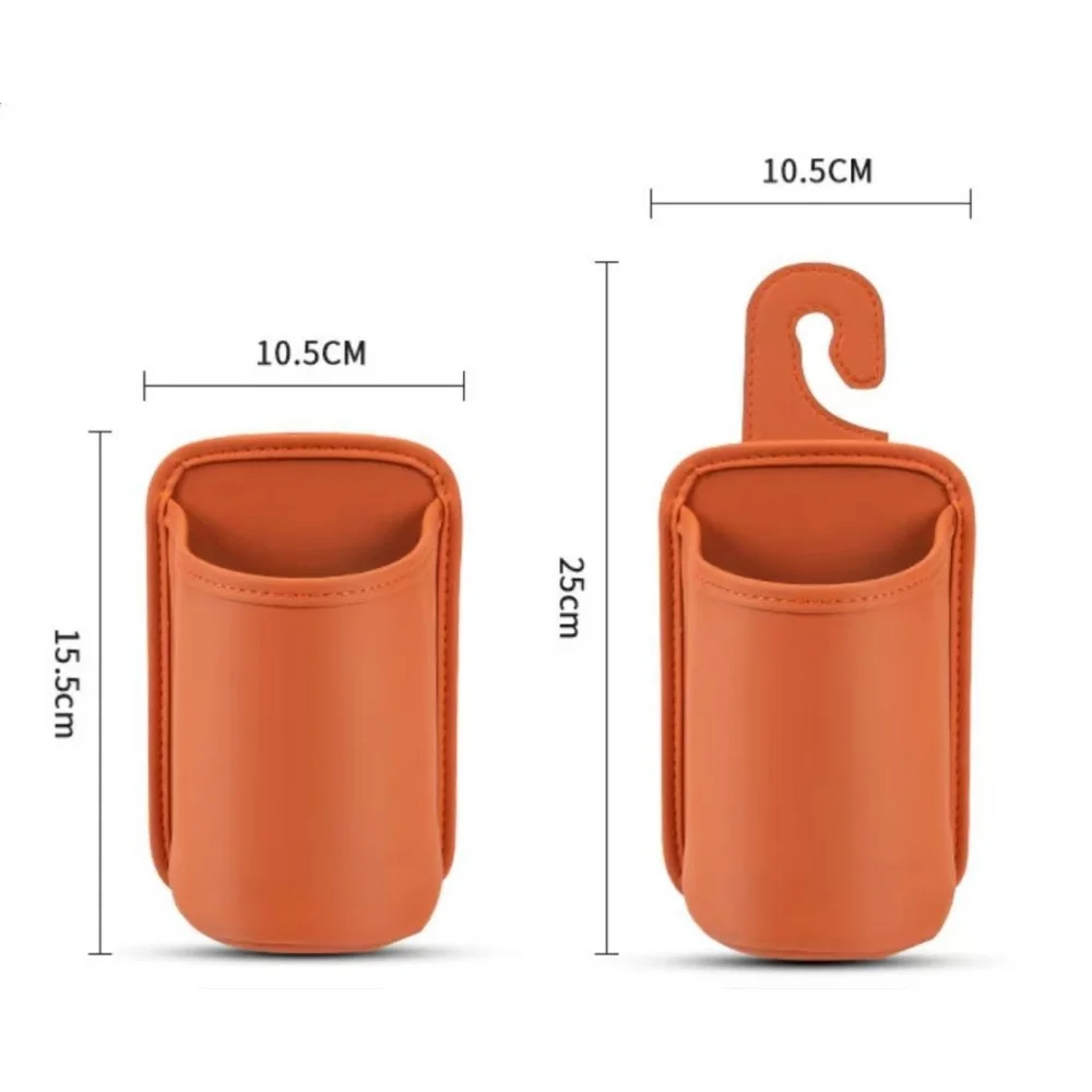 Portabevande per Portiera Auto, Porta Cellulare con Portabevande, Borse Portaoggetti per Auto, Borse Portaoggetti da Viaggio per Auto con Maniglia - Image 2