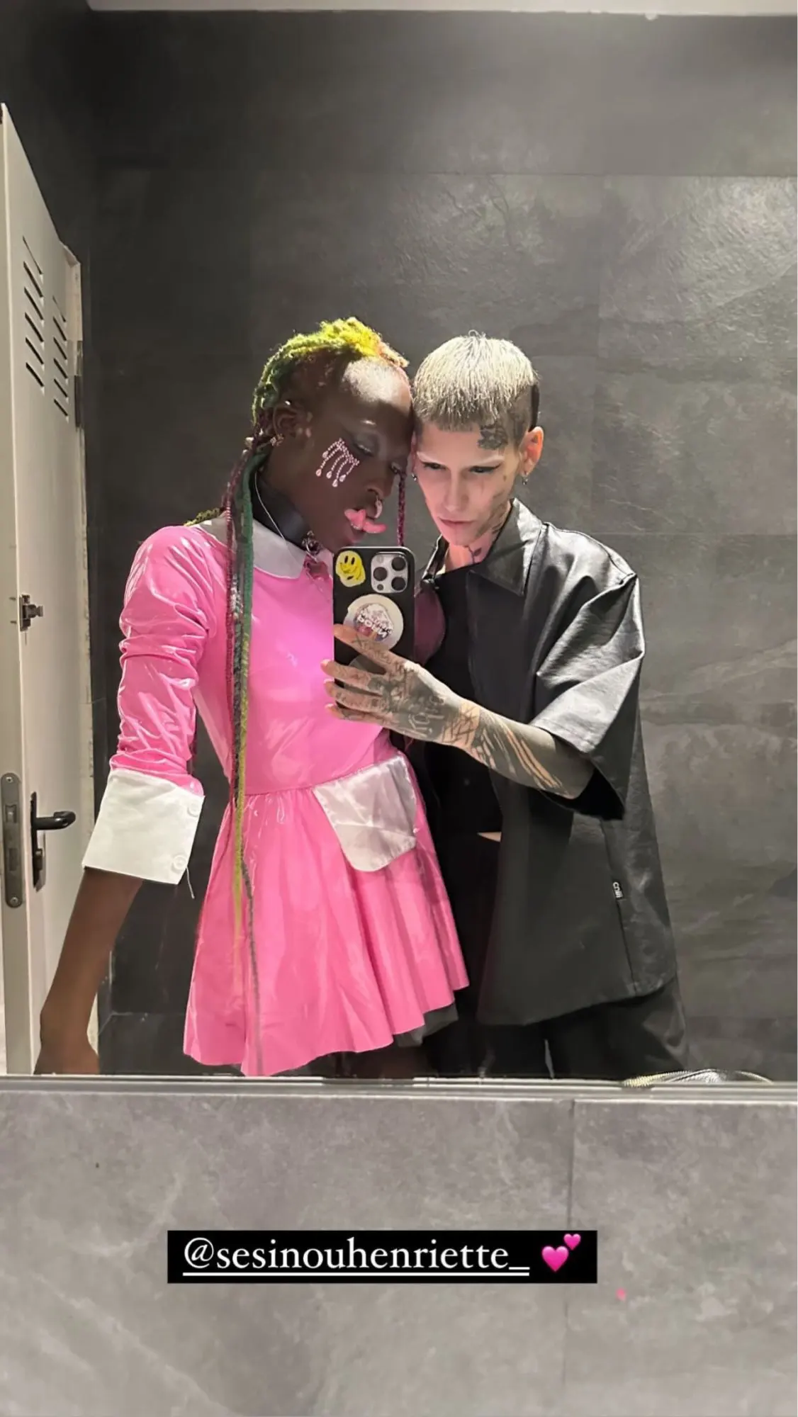 Pink Latex Maid Dress photo review