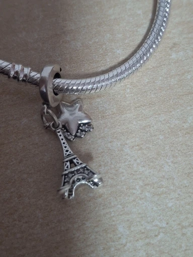 100% Original grano del encanto de la plata esterlina 925 de Taxi de la motocicleta rueda encantos Fit Pandora pulseras de las mujeres de la joyería de Diy photo review