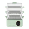 Multifunctional electric steamer household large capacity three-layer electric steamer breakfast machine 5