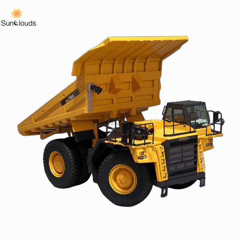 For Komatsu HD785 NZG857 Mine Truck Dump Truck Transport Truck Alloy 1:50 Scale Excavator Die Cast Model Toy Car & Collection