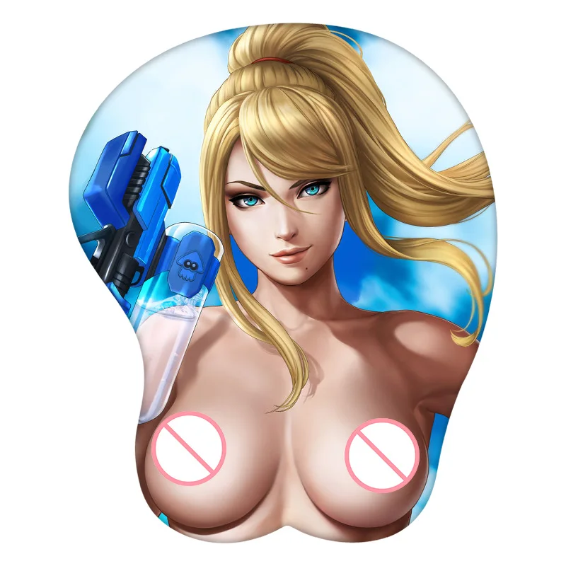 

Коврик для мыши Samus Aran 3D, силиконовый привлекательный креативный игровой коврик для мыши