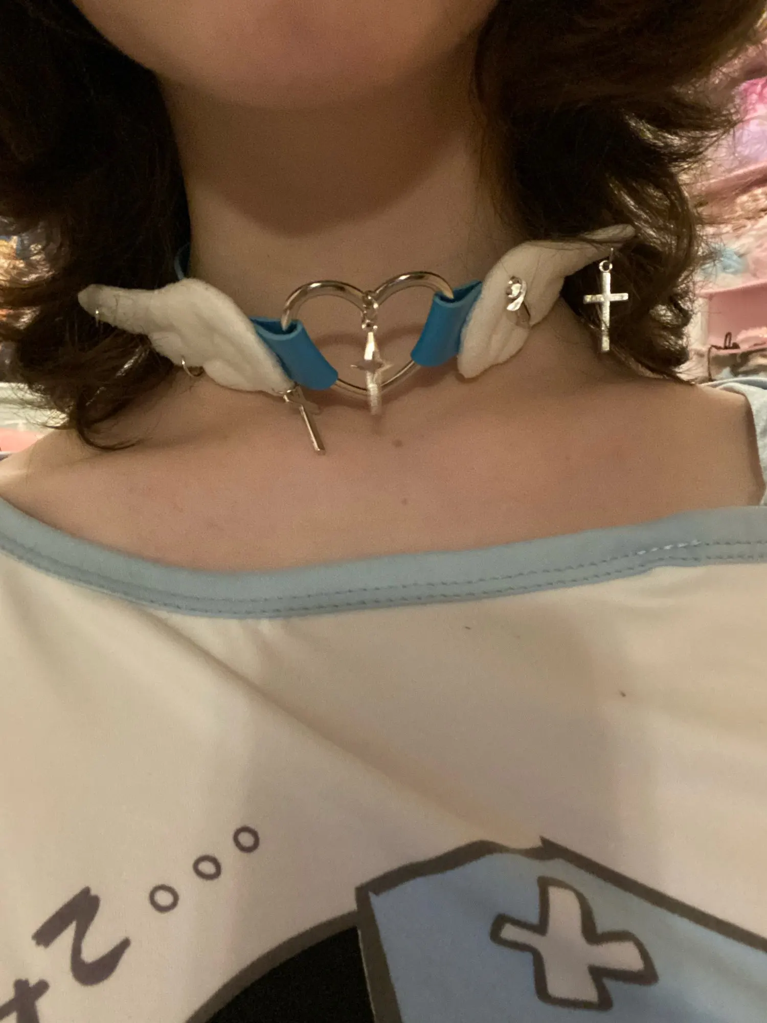 Winged Heart Necklace - Harajuku Aesthetic photo review