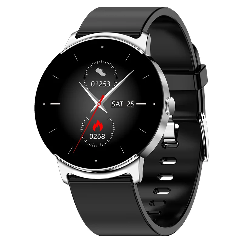 

Умные часы KS02 для мужчин и женщин, модные спортивные умные часы с измерением сердечного ритма, уровня кислорода в крови, 1,32 дюйма, для Android и IOS