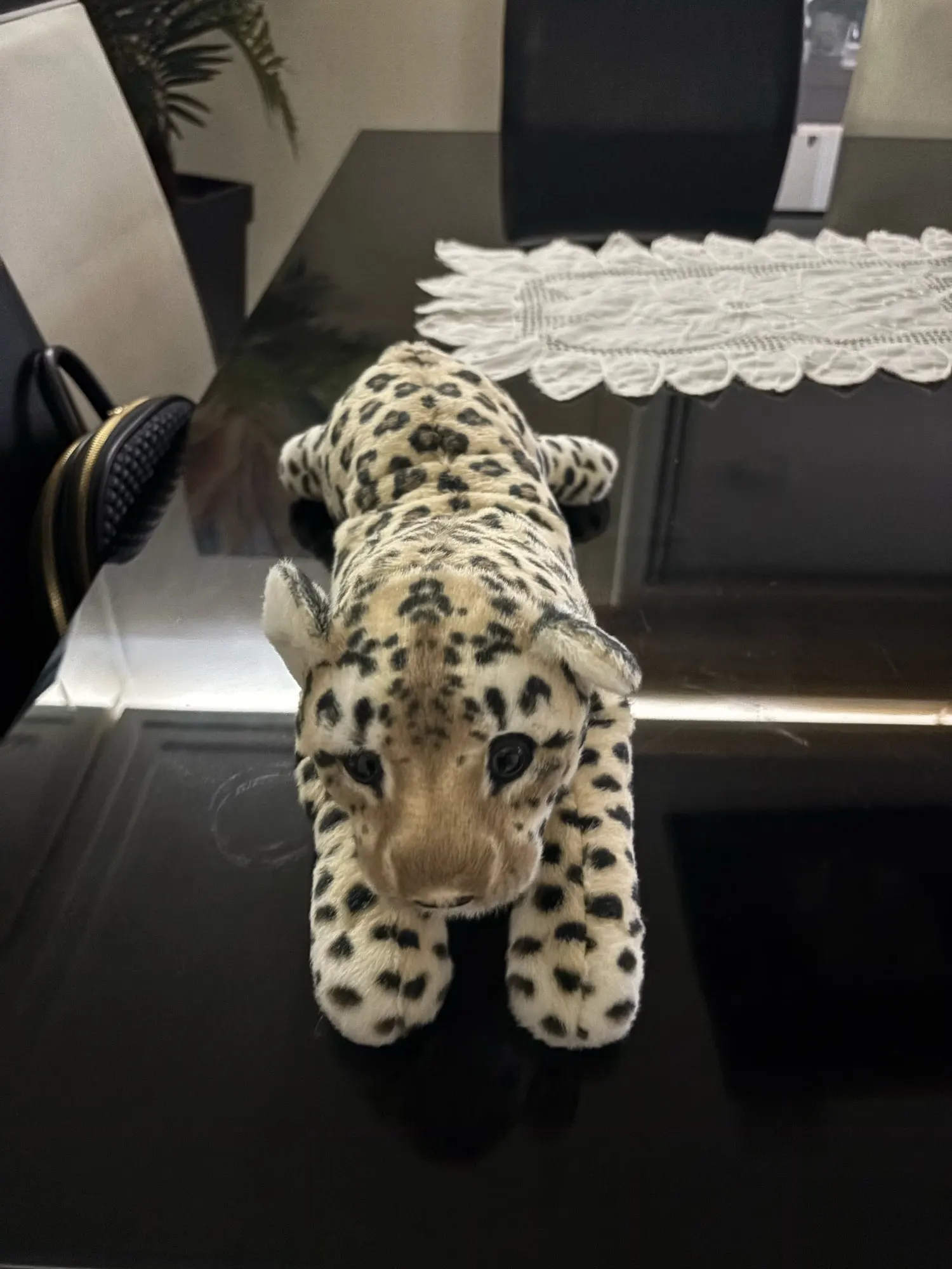 Cute Lion Tiger Leopard Plush Toy Pillow photo review