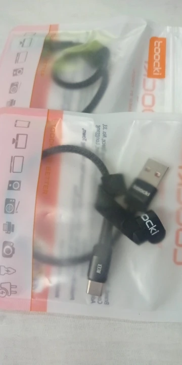 Toocki USB Type C Cable Fast Charging USB C Charger Cord For iPhone 15 14 13 12 11 Huawei P40 P30 Realme Oppo Oneplus Samsung photo review