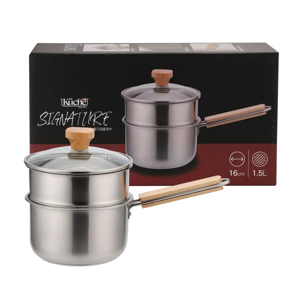 CAMPINGMOON 알루미늄 합금 커피 포트, 대용량 야외 주전자, 휴대용 캠핑 차 포트, 야외 물 주전자, 0.8L, 1L, 1.5L 