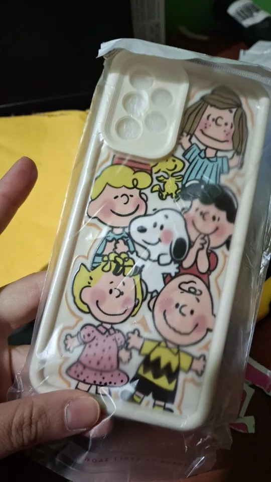 Capa Snoopy Cartoon para Samsung Galaxy Silicone Suave - Horiginex