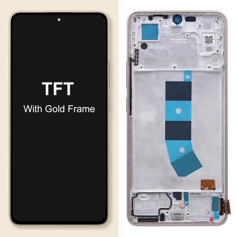 Xiaomi Redmi Note 13 4G, Note 14 4G/5G LCD Display No Frame OEM - Black
