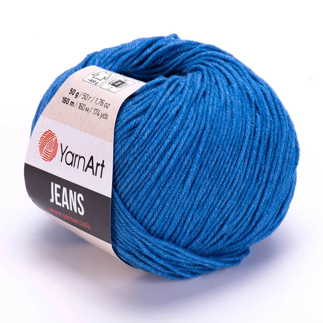 Yarn yarnart jeans 55% cotton, 45% polyacryl in a roll 160 m 50 gr./price  for 10 coils - AliExpress