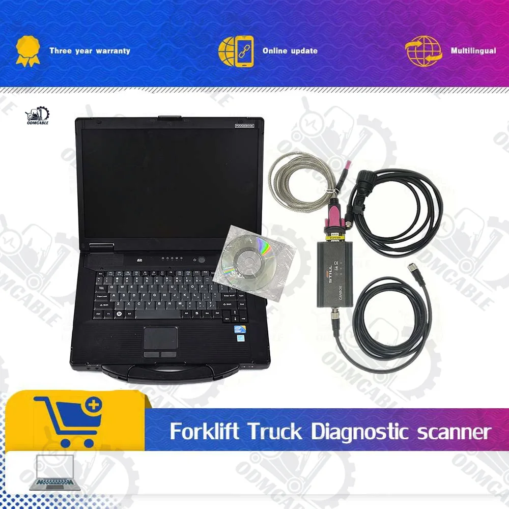 

CarScan FOR STILL FORKLIFT CANBOX INTERFACE FOR STILL CANBOX USB (OEM) ORIGINAL WITH SOFTWARE FOR STILL STEDS WITH CF53 LAPTOP