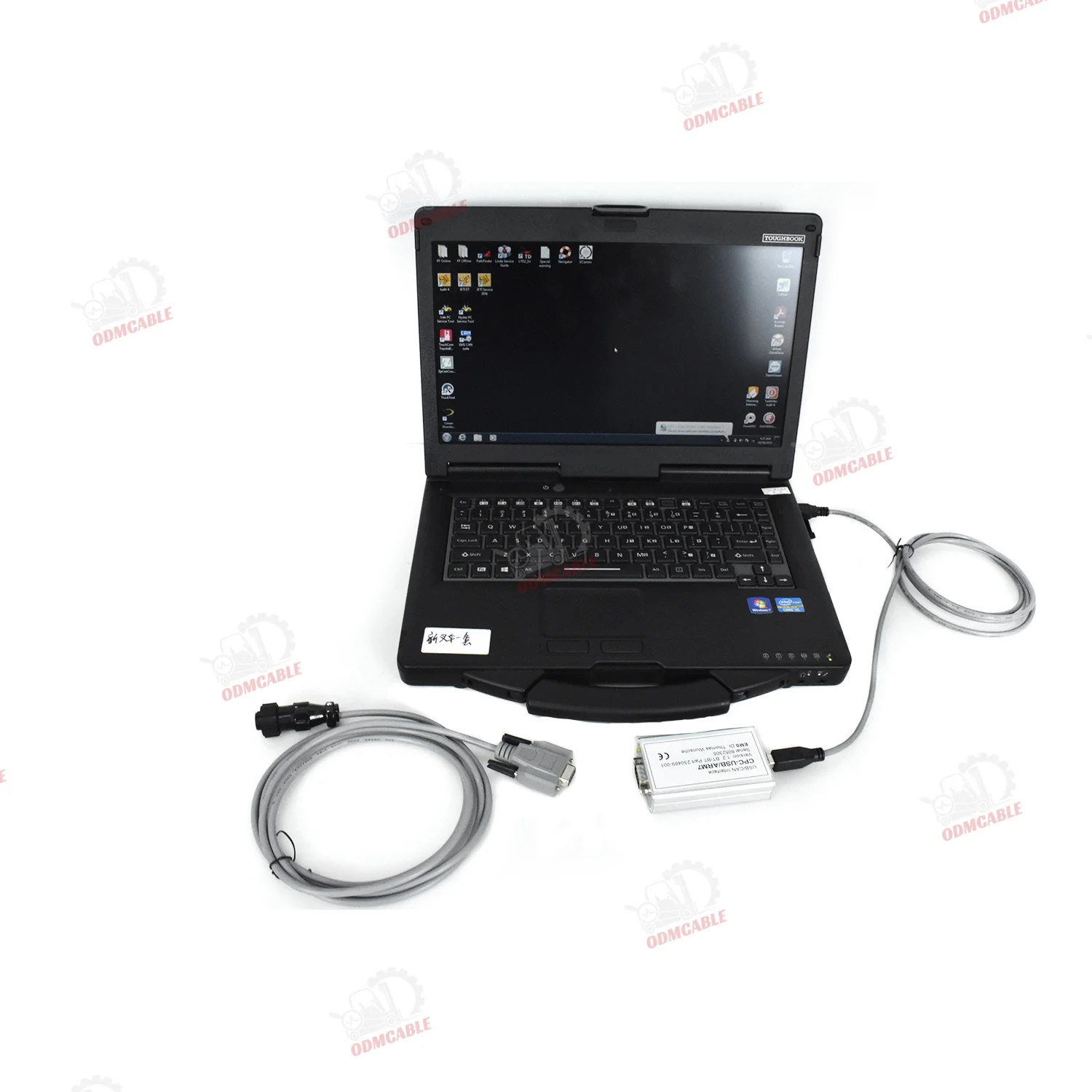 

Cf53 Laptop Full Kit Truckcom Canbox Usb Arm7 Diagnostic Cable For Toyota Bt OBD Diagnosis Scanner Tool