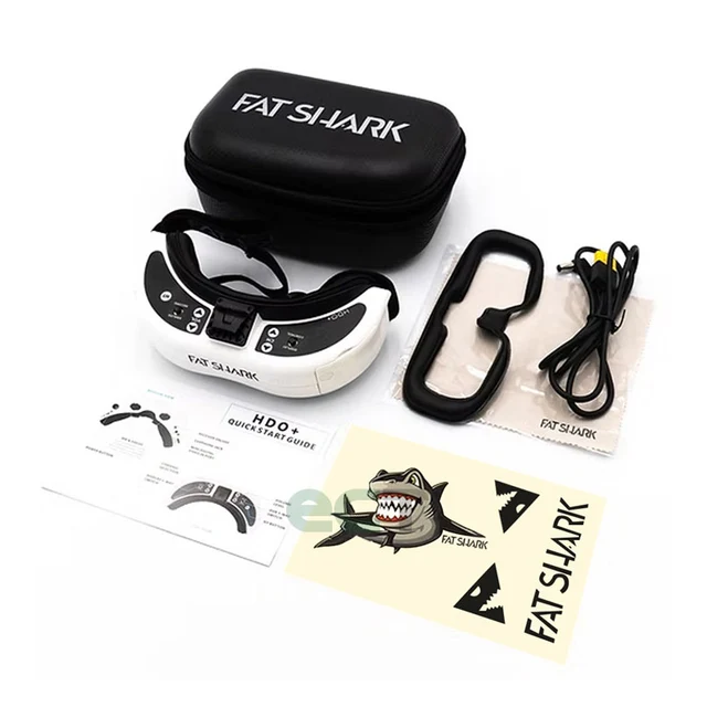 Fat Shark Dominator HDO+ Plus FPV Goggles 1280x960 OLED Display 50 Degree Field Video Headset for RC Drone FatShark HDO2 6