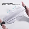 Sleep Light Blocking Eye Mask and Gel Cold Ice Pack Double-Sided Ice Silk Warm Cool Sleep Eye Mask for Travel Sleeping 3