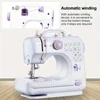 Electric Sewing Machine with Extension Table, Foot Pedal, Light, and Sewing Kit Tools for 12 Built-in Stitches and 2 Speeds 3