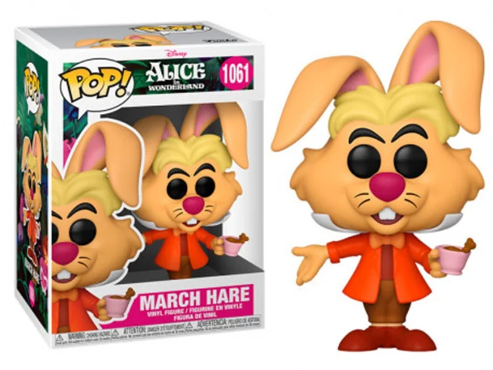 thumbnail image 1 of Funko POP! Alicia en el País de las Maravillas-Cheshire Pide un deseo Edición Especial, Conejo Blanco, Sombrerero Loco, Alicia 70, Liebre de Marzo, - funkos 100% originales, 1 of 5