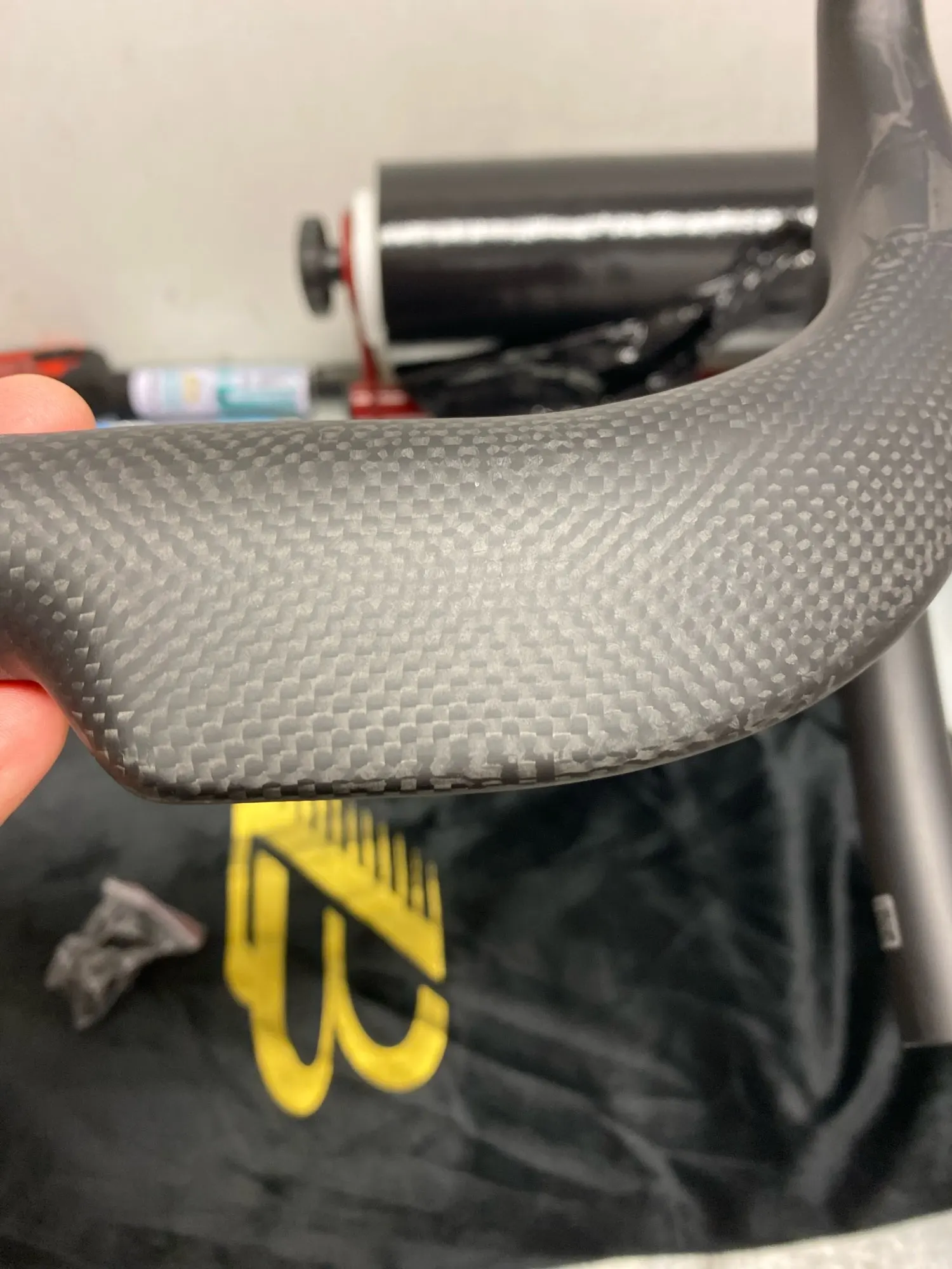 BALUGOE Track bunch bar カーボンハンドル 2024 BALUGOE Carbon fiber Track Cycling Handle Road Bicycle