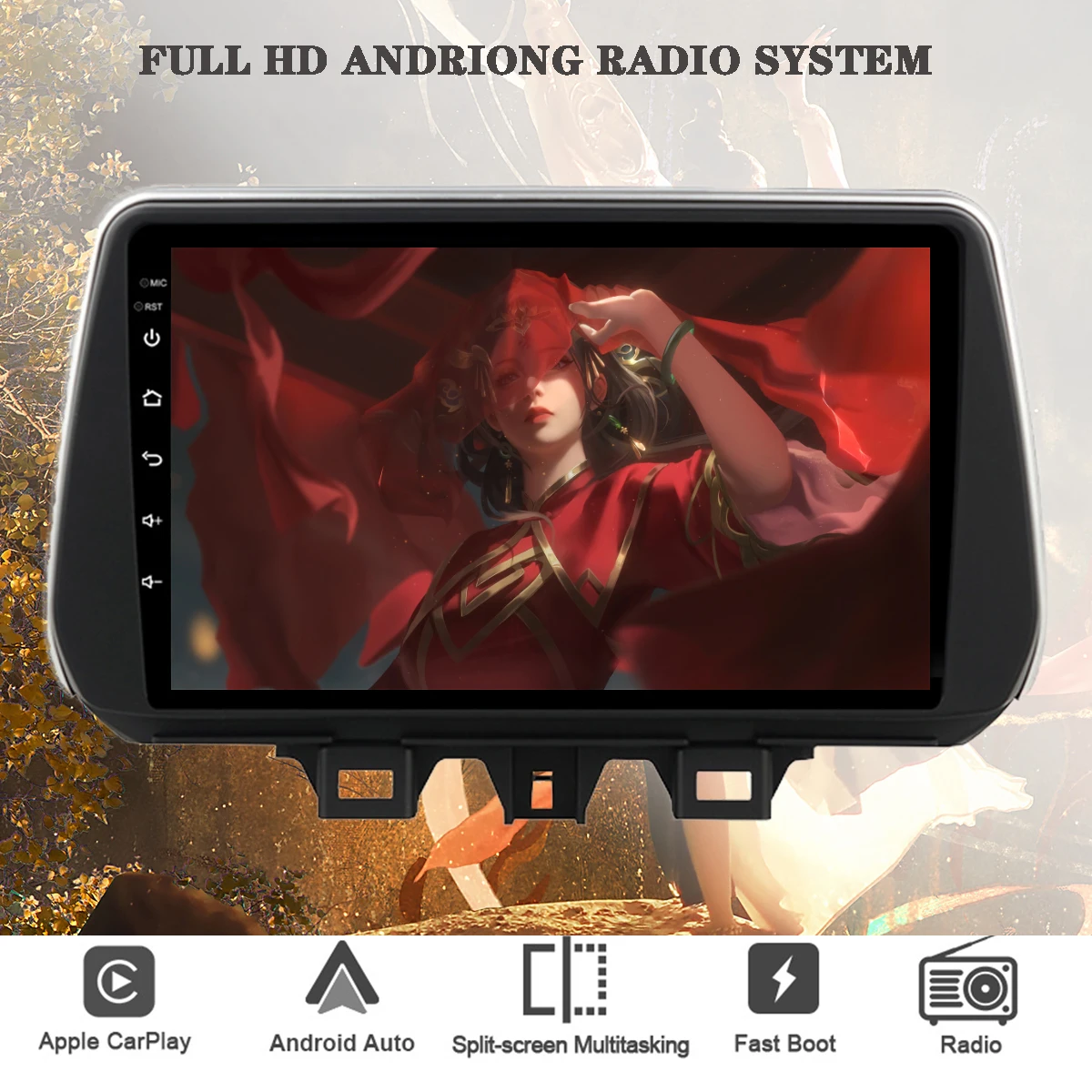 

For Hyundai Tucson 2018 2019 2020 Android 13 128G Car Radio DVD Player Headunit GPS Navi PC Tablet Autoradio Carplay 4G Lte WIFI
