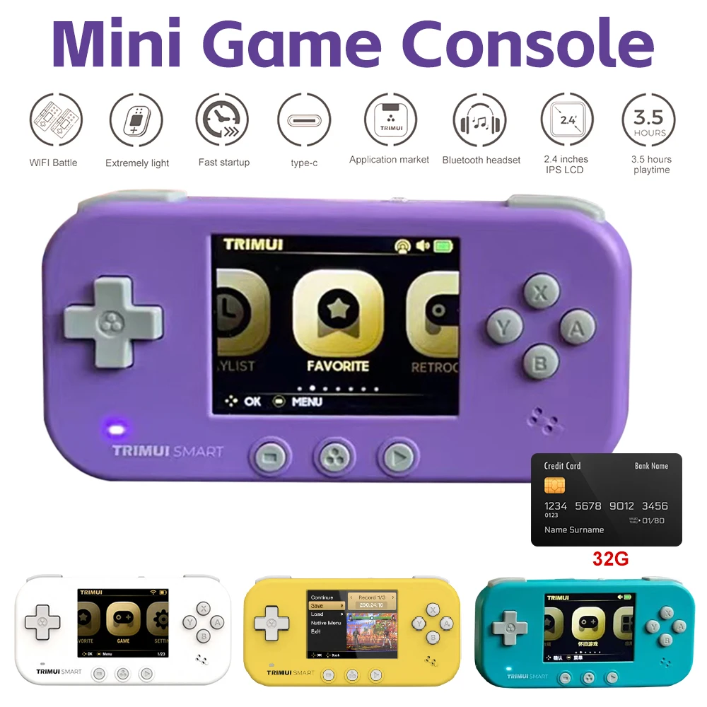 TrimuiSmartHandheldGameConsoleLinuxSystemOpenSourcePocket2