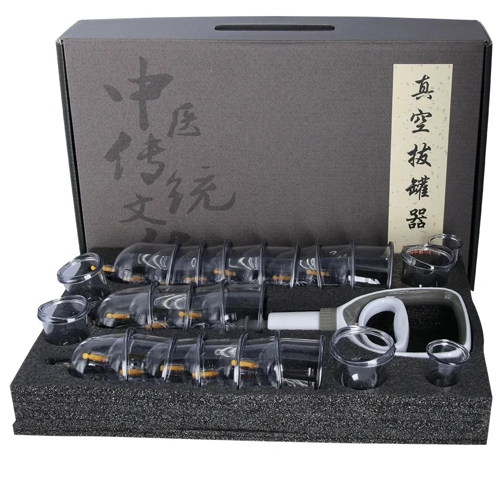 Vacuum Cupping Sets Cupping Therapy Set Suction Cups Massage Chinese Medicine Physiotherapy Jars For Body Massager
