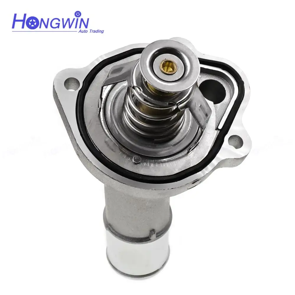 Aluminum Engine Thermostat Housing Water Pipe For Mazda 3 5 MX-5 Ford Focus LFDE LF70-15-170 LF7015170 4M5G-8575-FC 30731313