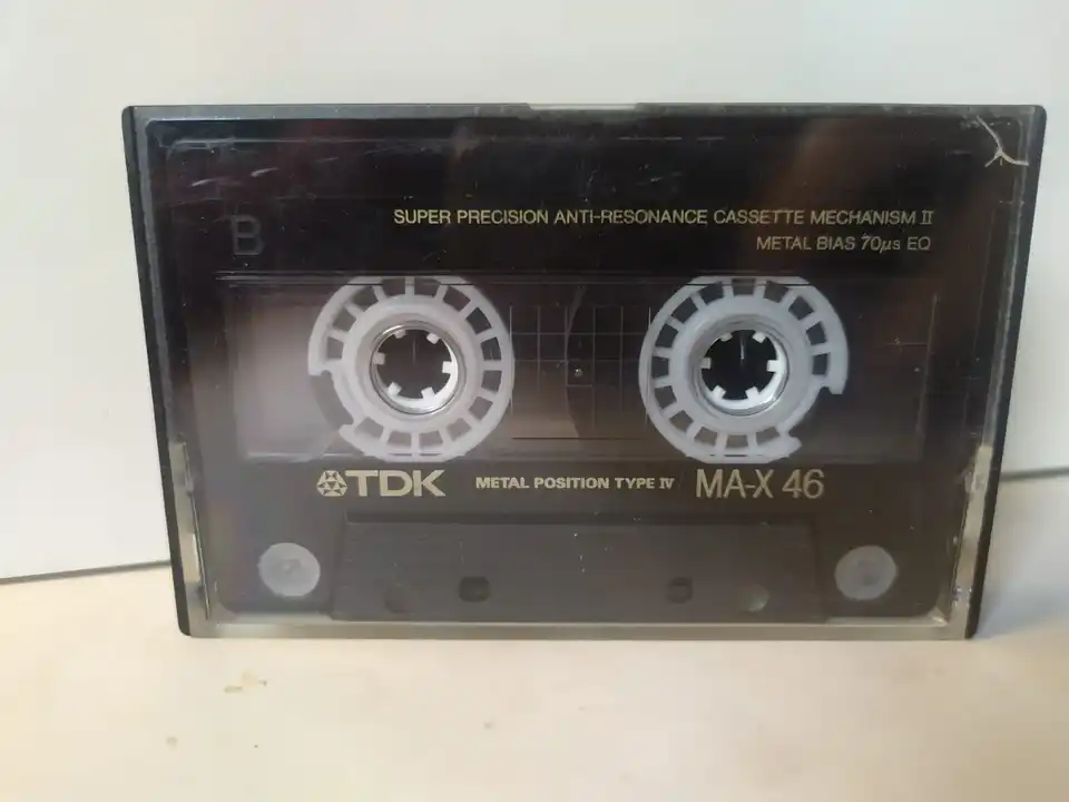 [希少]TDK CASSETTE TAPE Dシリーズ[海外版]4種セット TDK MA-X 90 TYPE IV Metal Position Audio Cassette. 1988. NEW