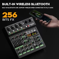 Audio Mixer G-MARK G40PRO 4-Channel Mixing Console With RCA Input And XLR Connectivity 3