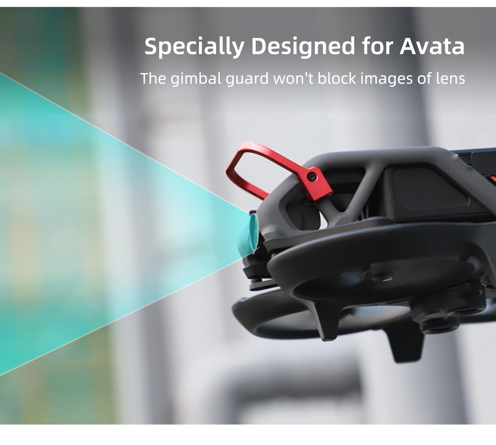 XBERSTAR Pare-Chocs Anti-Collision Aluminium Pour Drone DJI Neo - Protection Cardan Et Caméra, Léger Et Robuste