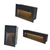 Outdoor Led Stair Step Light 3/5W Waterproof Recessed Wall Corner Lamp Landscape Lighting Footlights For Pathway Stairway Lights 6