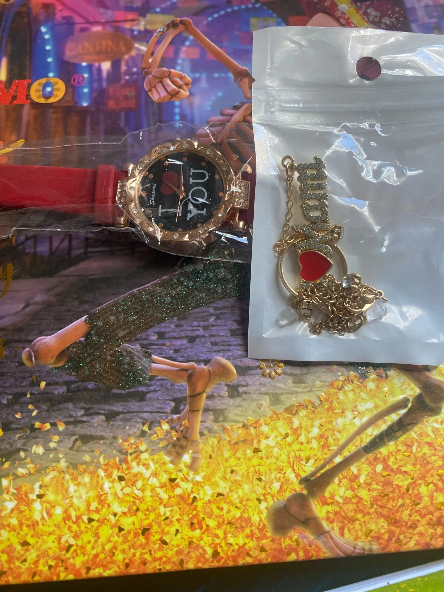 Relógio de pulso de quartzo de luxo para mulheres, relógio feminino, Love Dial, relógio de pulso para senhoras, moda, 5pcs photo review