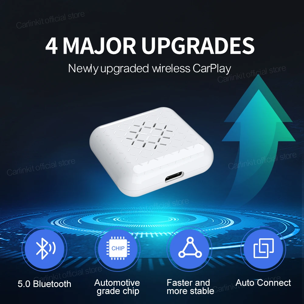Carlinkit  ī÷ , WiFi  ڽ, 3.0 ̴, Carlink 3