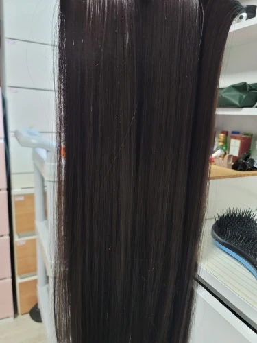 Lisix Synthetic Clip In Hair Extensions (5 Clips) photo review