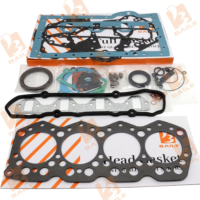 

S4E2 Full Gasket Set Kit For Mitsubishi Engine With Cylinder Head Gasket
