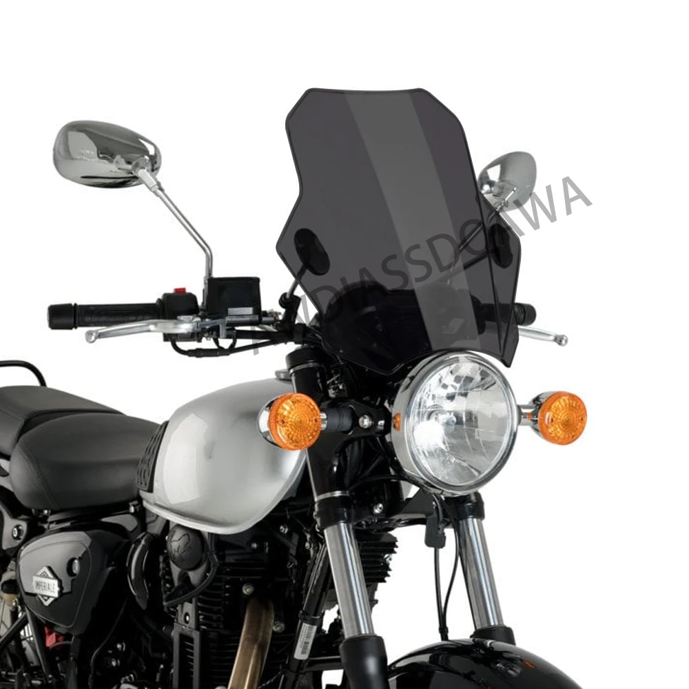 

MPERIALE 400 Motorcycle Adjustable Wind Screen Windshield For Benelli IMPERIALE 400 2021