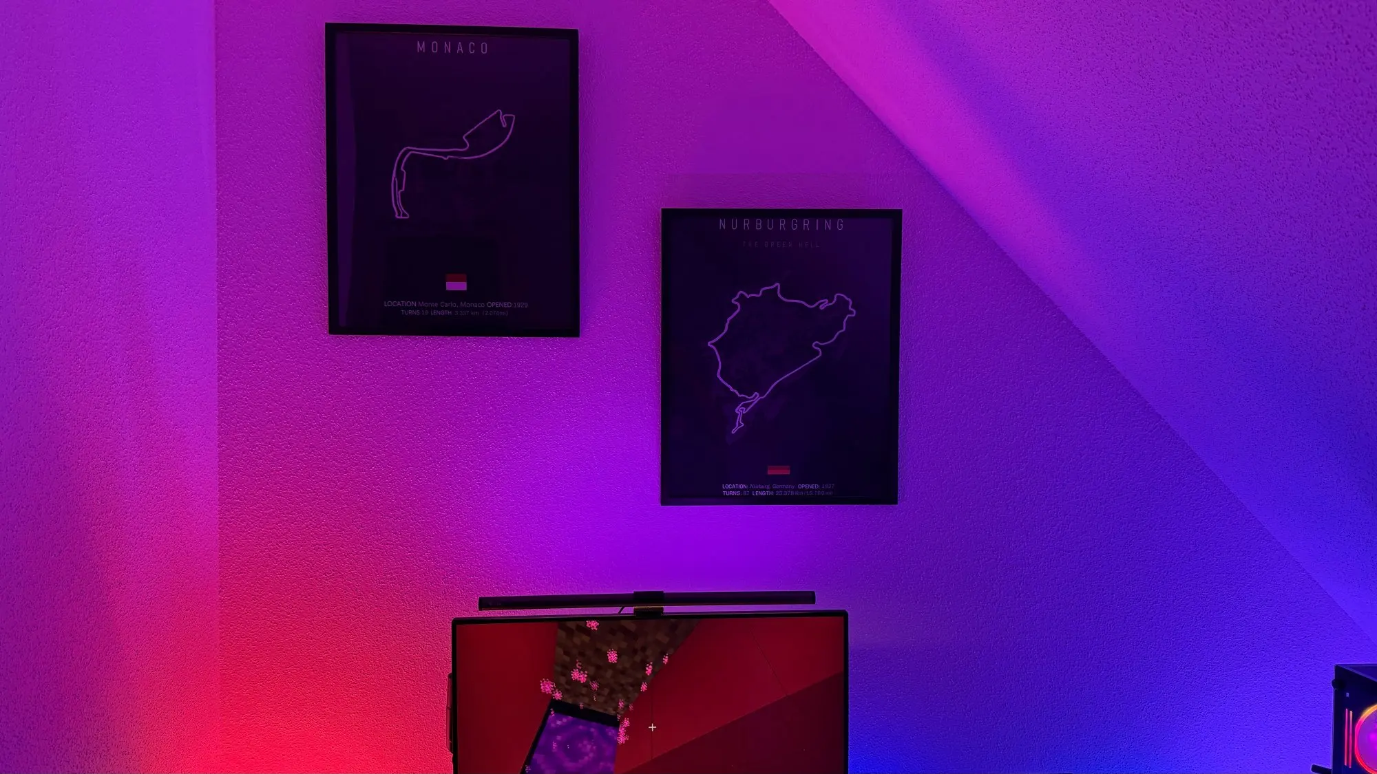 F1 Imola Monaco Track Canvas Wall Art for Home Decor photo review