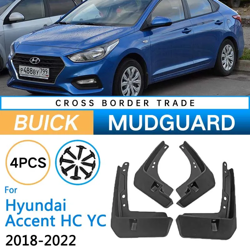 

Брызговики для Hyundai Accent HC YC 2019 2020 2018 ~ 2022