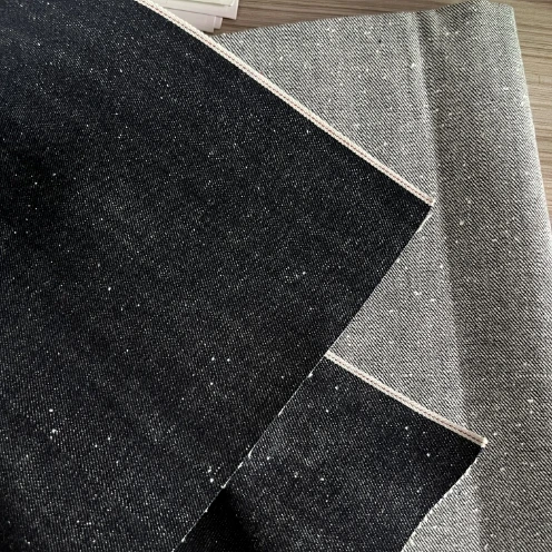 12oz Neppy Selvedge Denim Fabric Suppliers Cotton Raw Denim Material For Selvedge Jeans Jackets By The Yard W2301279