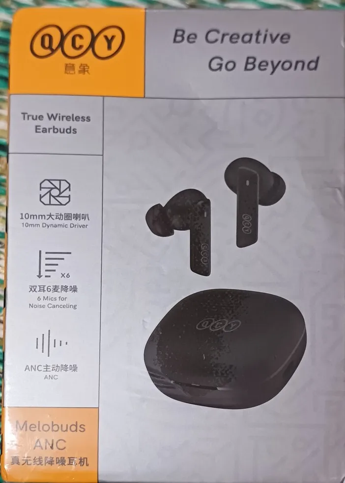 QCY HT05 ANC Wireless Earphone photo review