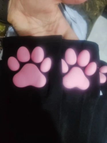 Kawaii 3D Cat Paw Sleeves photo review