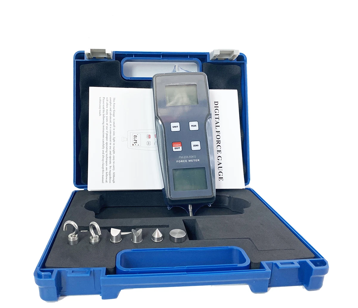 Digital Push Pull Force Gauge Meter Tester With 3 Measurement Units Kgf N Lbf For Electronics