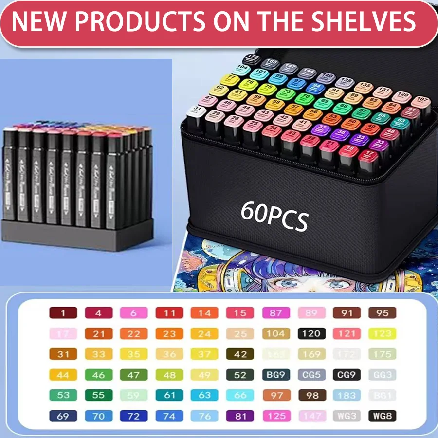 Dual-Tip Artist Markers Set 1