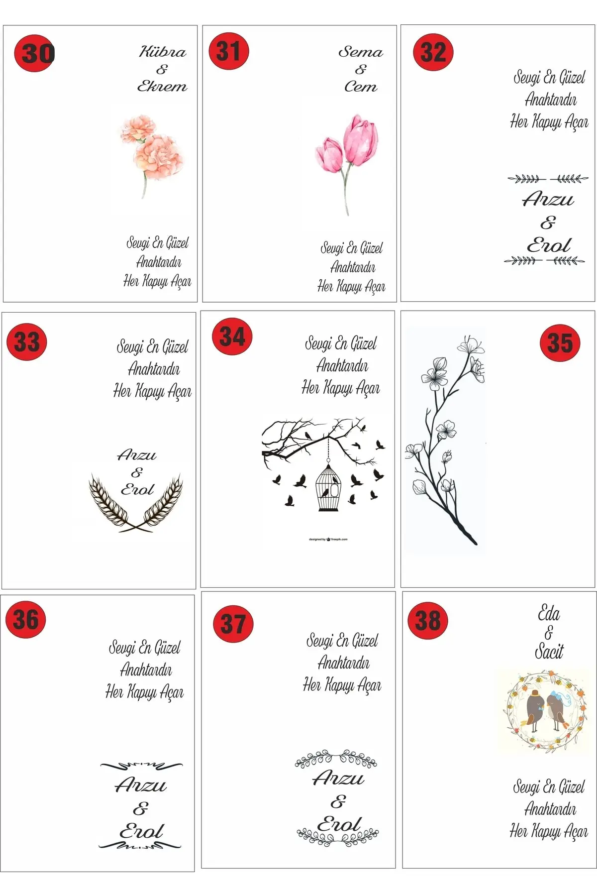 

Wedding invitation card invitation card 10x14 Cm Macrame Card 50 Pieces