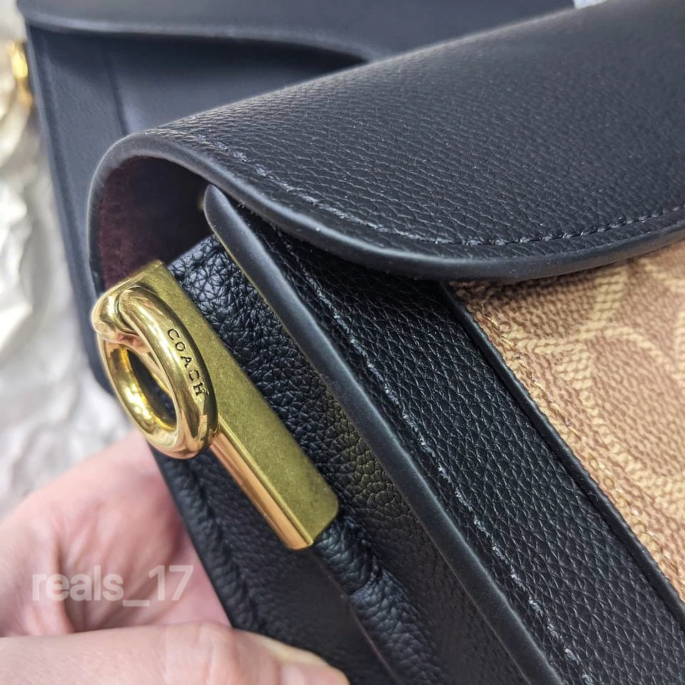 Handbag women's luxury brand design brand coach tabby shoulder bag